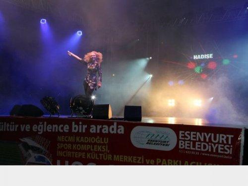 Esenyurt'ta Hadise çıktı