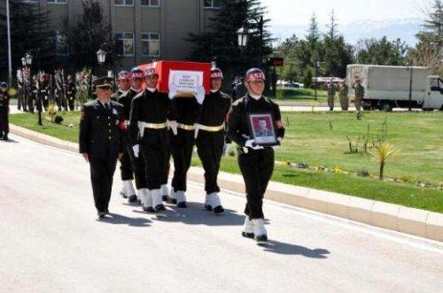 Şehit Jandarma Er Şen son yolculuğuna uğurlandı