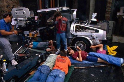 Geleceğe Dönüş filminin kamera arkası - Resim 1