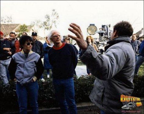 Geleceğe Dönüş filminin kamera arkası - Resim 57