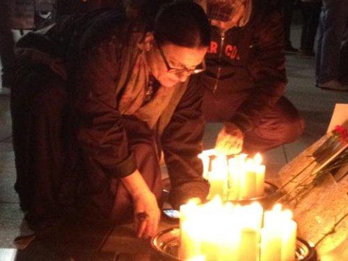 Tiyatrocular eylemde