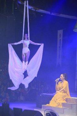 Ebru Gündeş led elbise