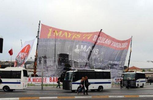 İstanbul'da 1 Mayıs 2012 - Resim 12