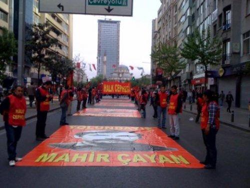 İstanbul'da 1 Mayıs 2012 - Resim 27