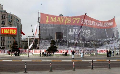 İstanbul'da 1 Mayıs 2012 - Resim 29