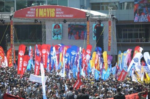 İstanbul'da 1 Mayıs 2012 - Resim 42