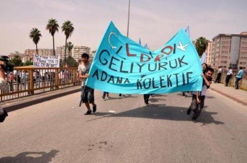 1 Mayıs pankartları