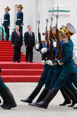 Putin başkanlık koltuğuna oturdu - Resim 39