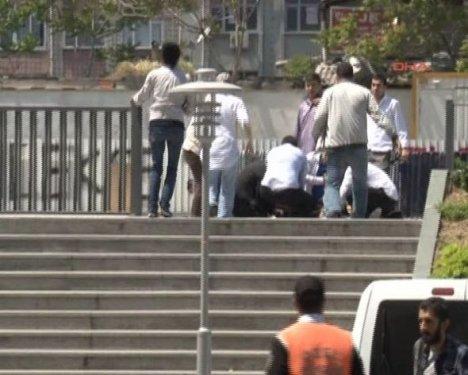 Çağlayan Adliyesi önünde çatışma - Resim 4