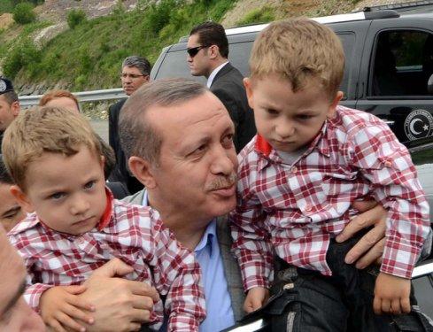 Erdoğan'ı Rize'de duygulandıran pankart - Resim 9