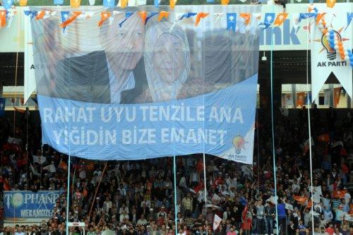 Erdoğan'ı Rize'de duygulandıran pankart - Resim 1