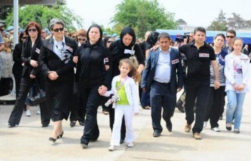 Şehitler için Hatay'da tören