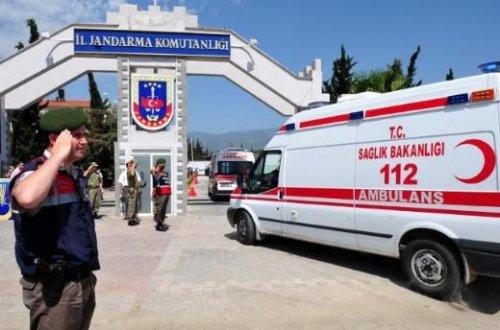 Şehitler için Hatay'da tören