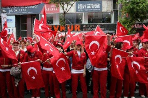 Şişli'de dev 19 Mayıs kutlamaları - Resim 16