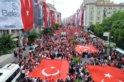 Şişli'de dev 19 Mayıs kutlamaları - Resim 30