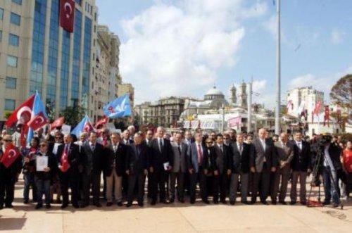 Taksim'deki kutlamalarda gerginlik 