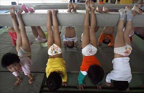 Çin işkencesi değil jimnastik eğitimi