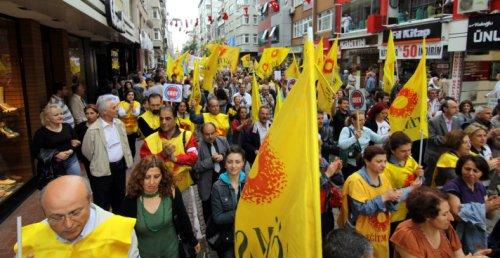 Memur eylemine polis müdahalesi - Resim 15