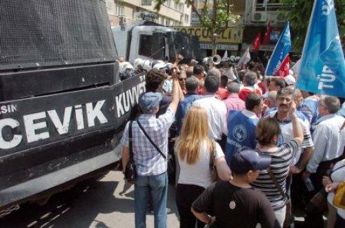Memur eylemine polis müdahalesi - Resim 4