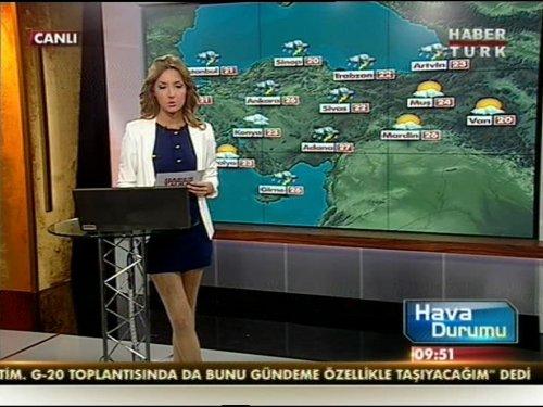 Habertürk hava durumu spikeri Selay Dilber - Resim 2