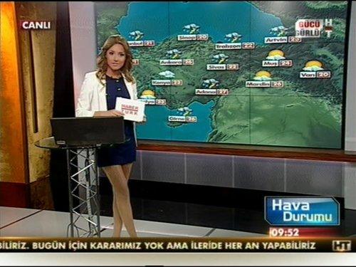 Habertürk hava durumu spikeri Selay Dilber - Resim 5
