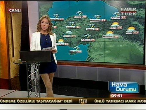 Habertürk hava durumu spikeri Selay Dilber - Resim 3