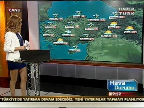 Habertürk hava durumu spikeri Selay Dilber - Resim 4
