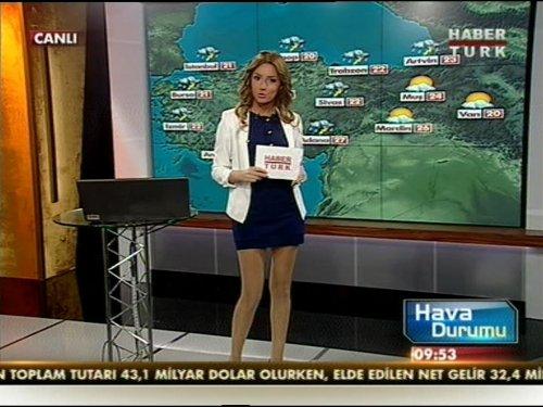 Habertürk hava durumu spikeri Selay Dilber - Resim 6