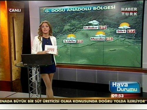 Habertürk hava durumu spikeri Selay Dilber - Resim 7