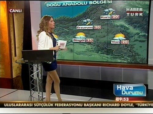 Habertürk hava durumu spikeri Selay Dilber - Resim 8
