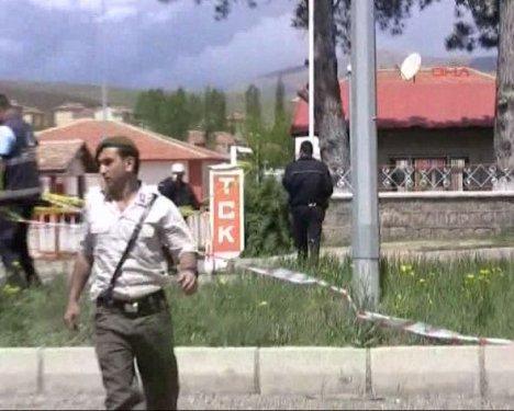 Kayseri'deki patlamadan ilk görüntüler