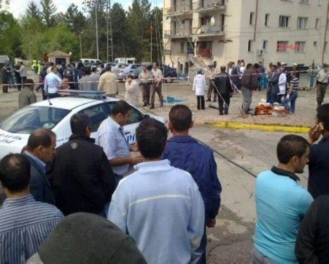 Kayseri'deki patlamadan ilk görüntüler