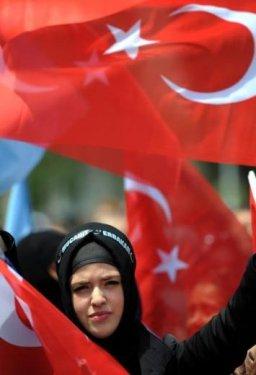 Ayasofya'da öğle namazı - Resim 5