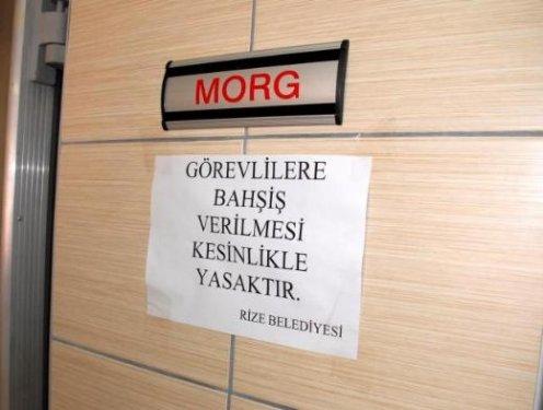 Rize'de morg bahşisi yasak - Resim 1