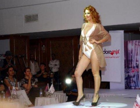 Gaziantep'te iç giyim defilesi