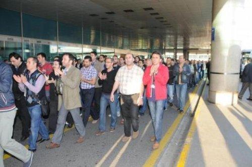 THY çalışanları grevde seferler iptal