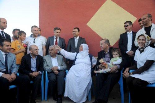 Erdoğan'ın Diyarbakır konuşmasından kareler