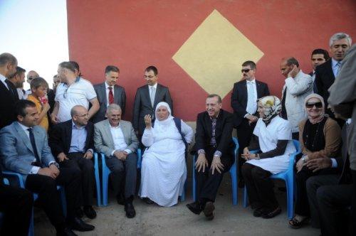 Erdoğan'ın Diyarbakır konuşmasından kareler