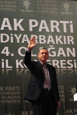 Erdoğan'ın Diyarbakır konuşmasından kareler