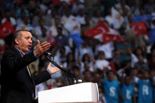 Erdoğan'ın Diyarbakır konuşmasından kareler