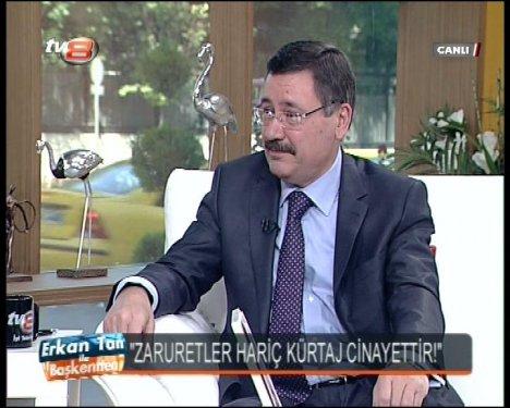 Melih Gökçek cenin fotoğrafları gösterdi