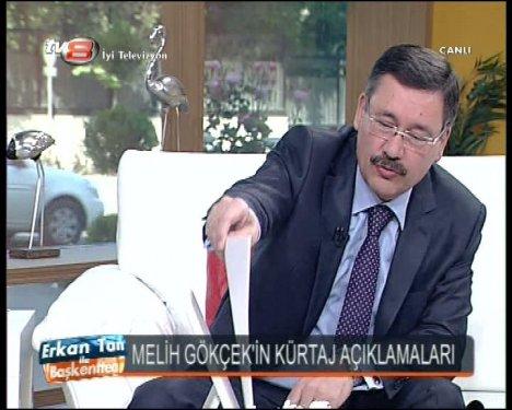 Melih Gökçek cenin fotoğrafları gösterdi