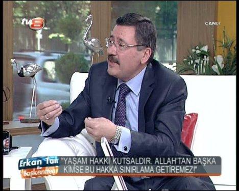 Melih Gökçek cenin fotoğrafları gösterdi