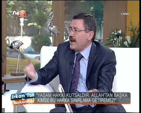 Melih Gökçek cenin fotoğrafları gösterdi