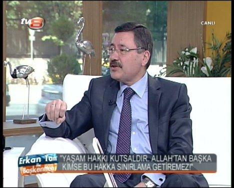 Melih Gökçek cenin fotoğrafları gösterdi