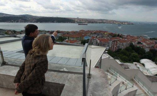 Clinton ile Davutoğlu görüşmesi