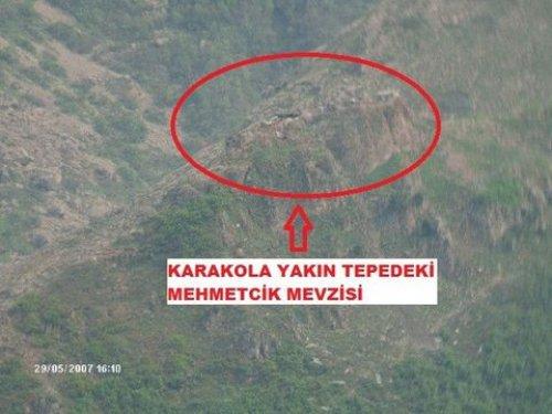 Karakol maketi üzerinde plan yapan PKK'lılar öldürüldü