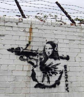 Banksy'nin eserleri gerçek oldu