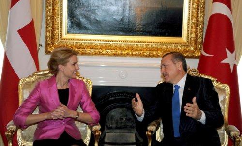 Helle Thorning Schmidt Türkiye'de