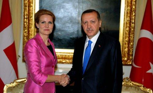 Helle Thorning Schmidt Türkiye'de